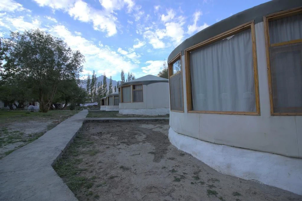 hun4 Explore Nubra Valley with us view from tara mountain sarai