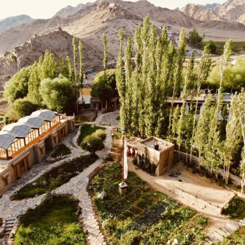 Ladakh Sarai Resort Outside picture